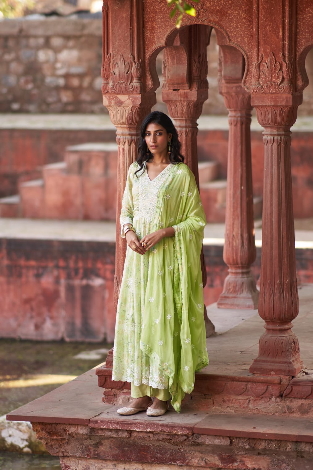 Ruchika Pure Chinon Anarkali