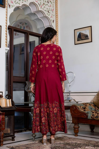 Ruchika Pure Mul Cotton Anarkali