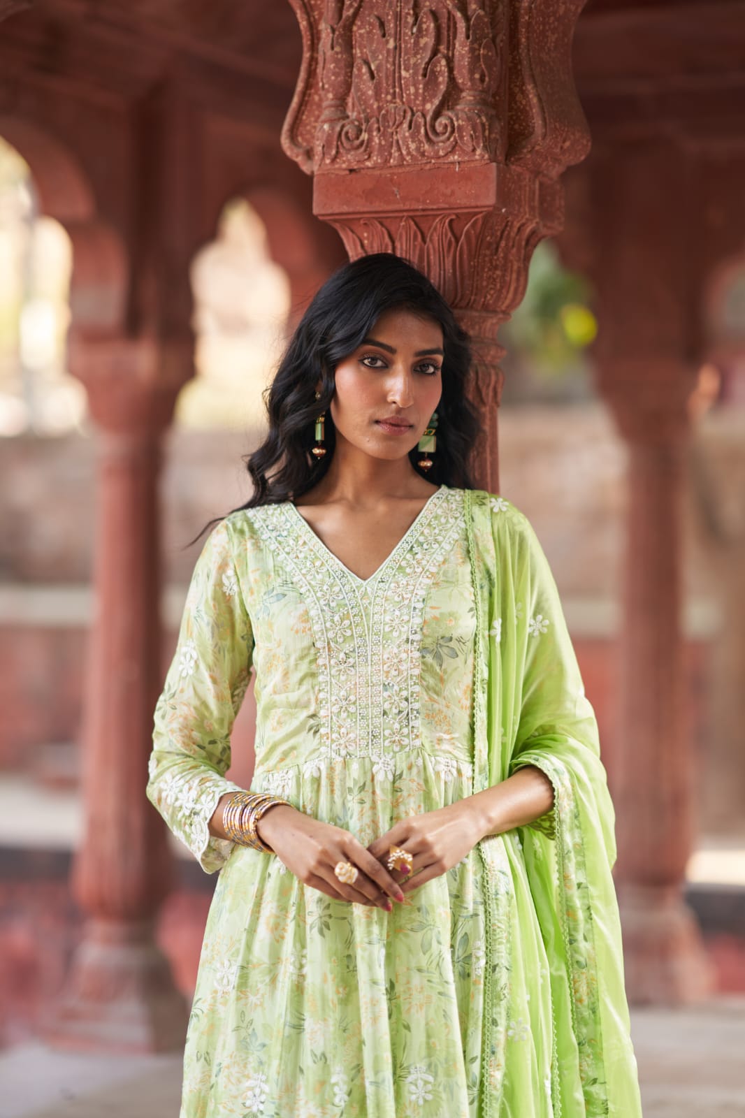 Ruchika Pure Chinon Anarkali