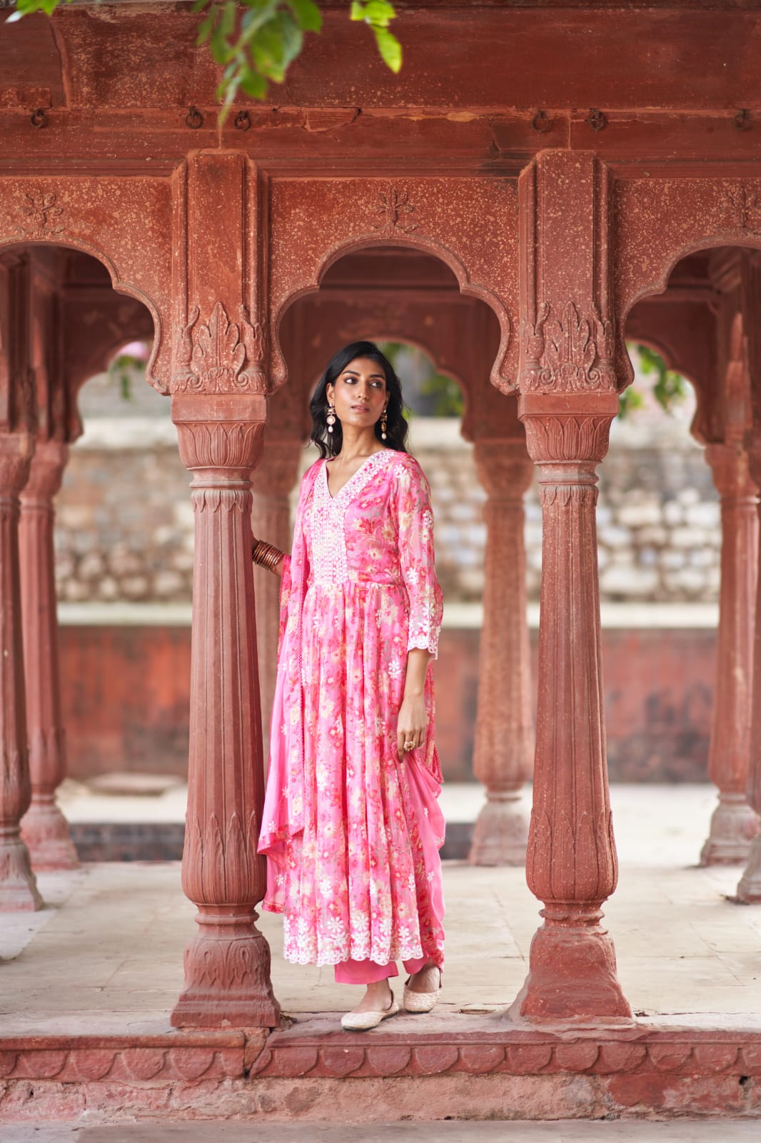 Ruchika Pure Chinon Anarkali