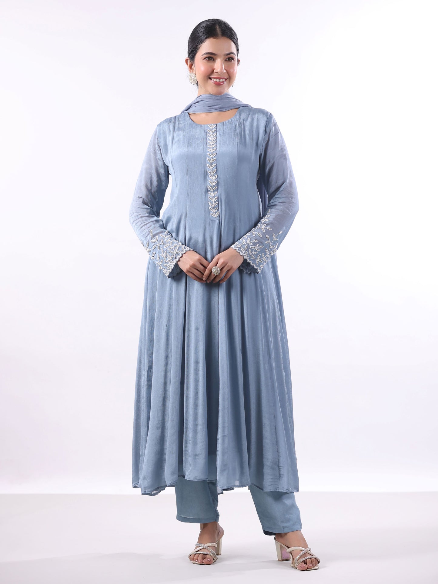 MOTIWORK ANARKALI DRESS