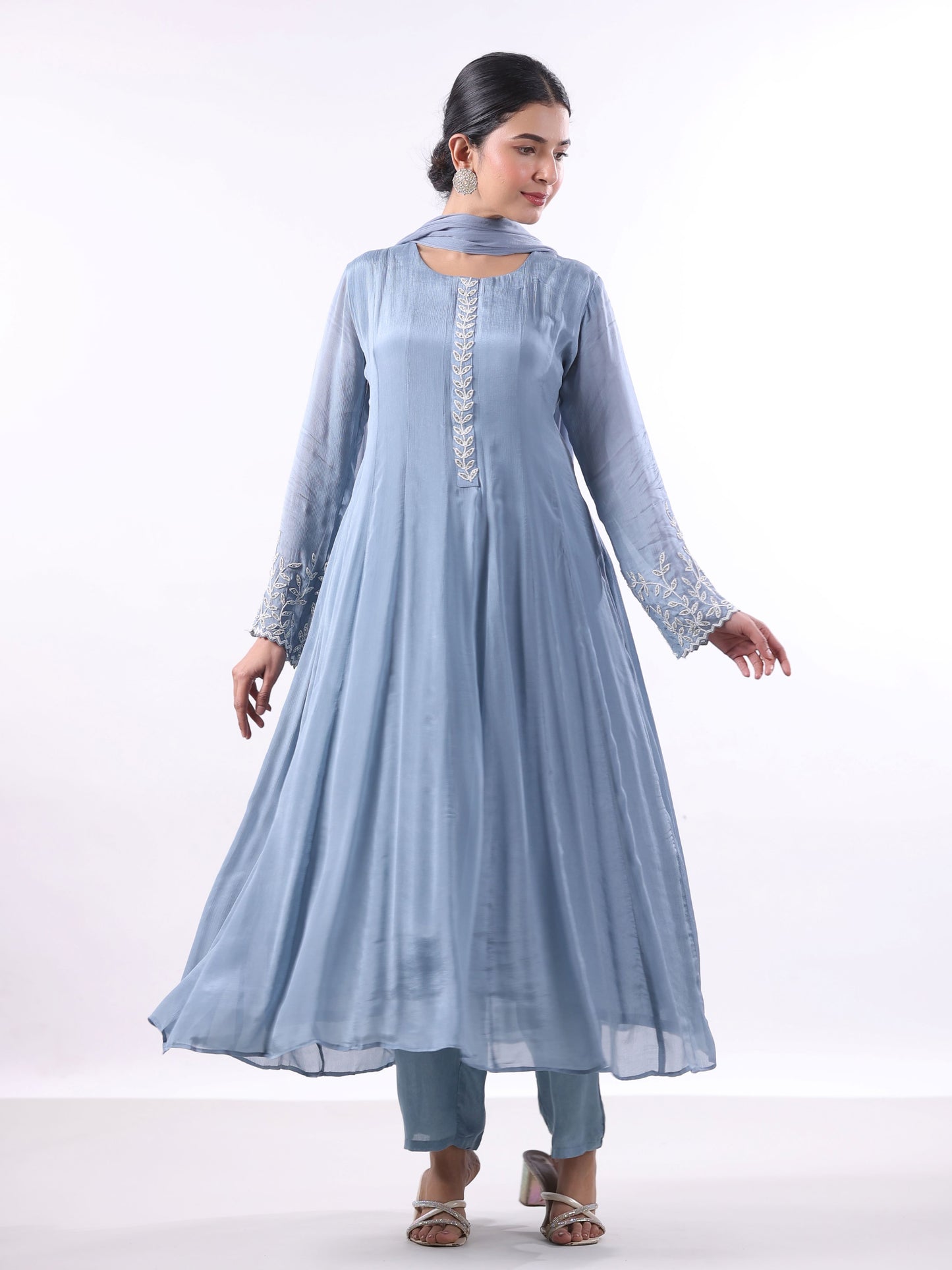 MOTIWORK ANARKALI DRESS