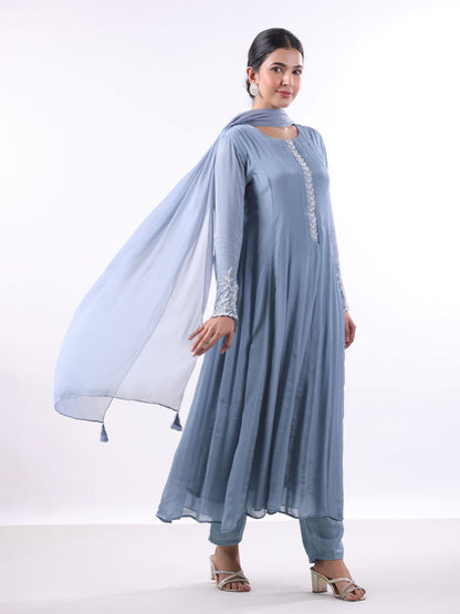 MOTIWORK ANARKALI DRESS