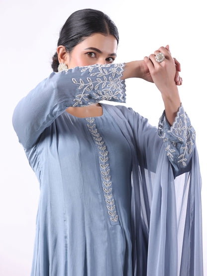 MOTIWORK ANARKALI DRESS