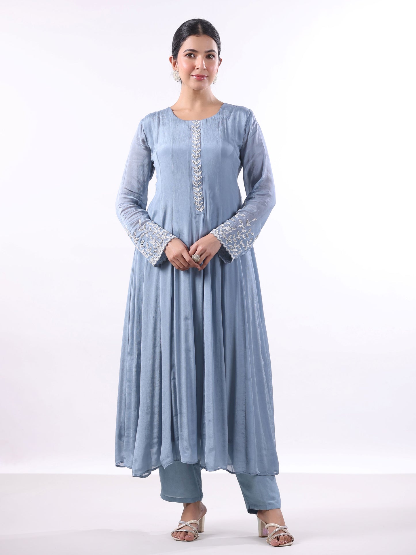 MOTIWORK ANARKALI DRESS