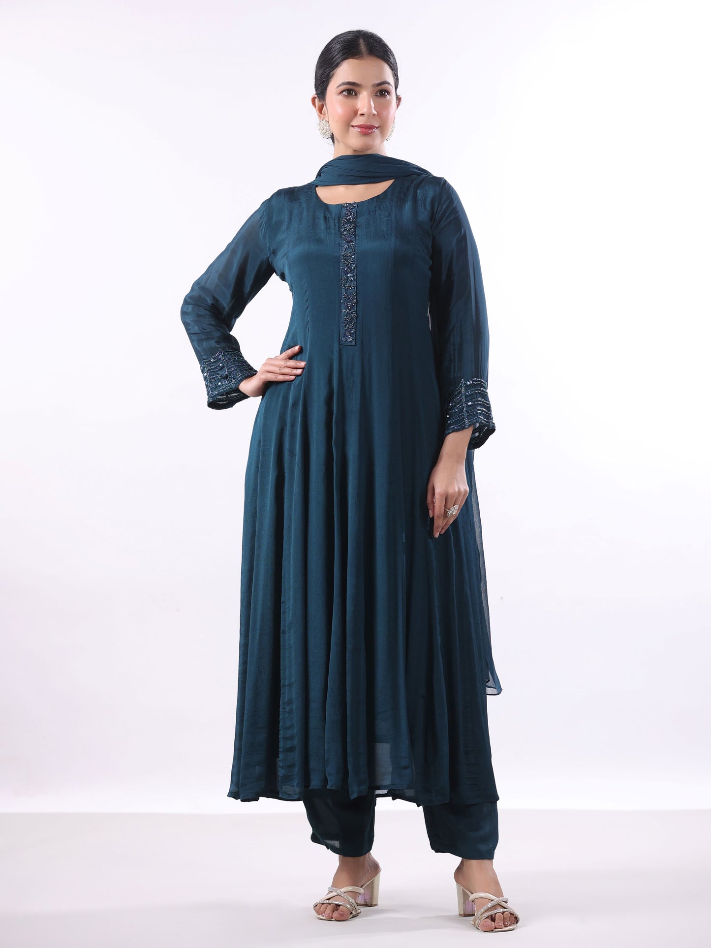 INDIGO ISHQ ANARKALI