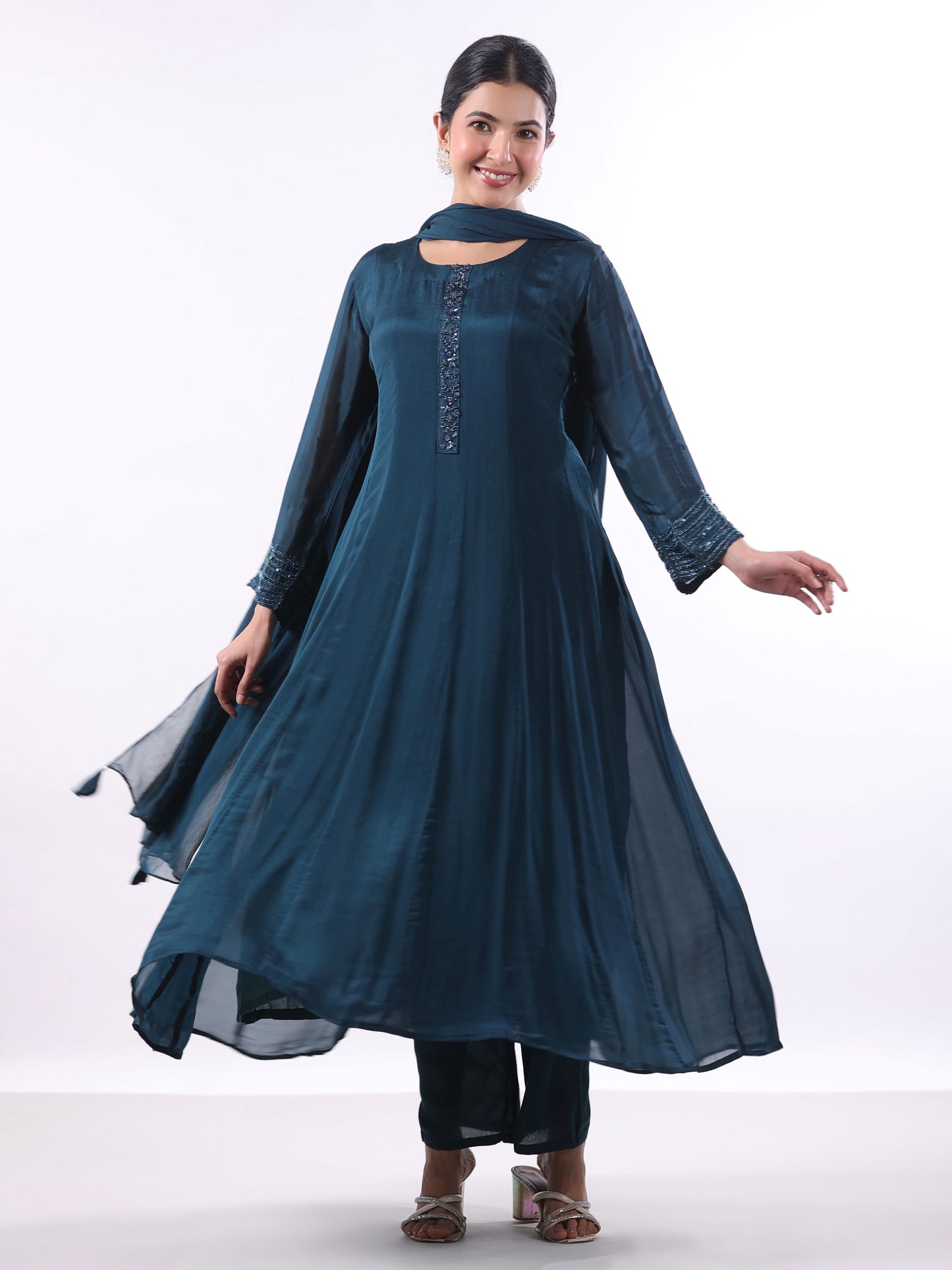 INDIGO ISHQ ANARKALI