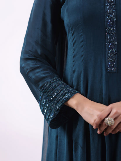 INDIGO ISHQ ANARKALI