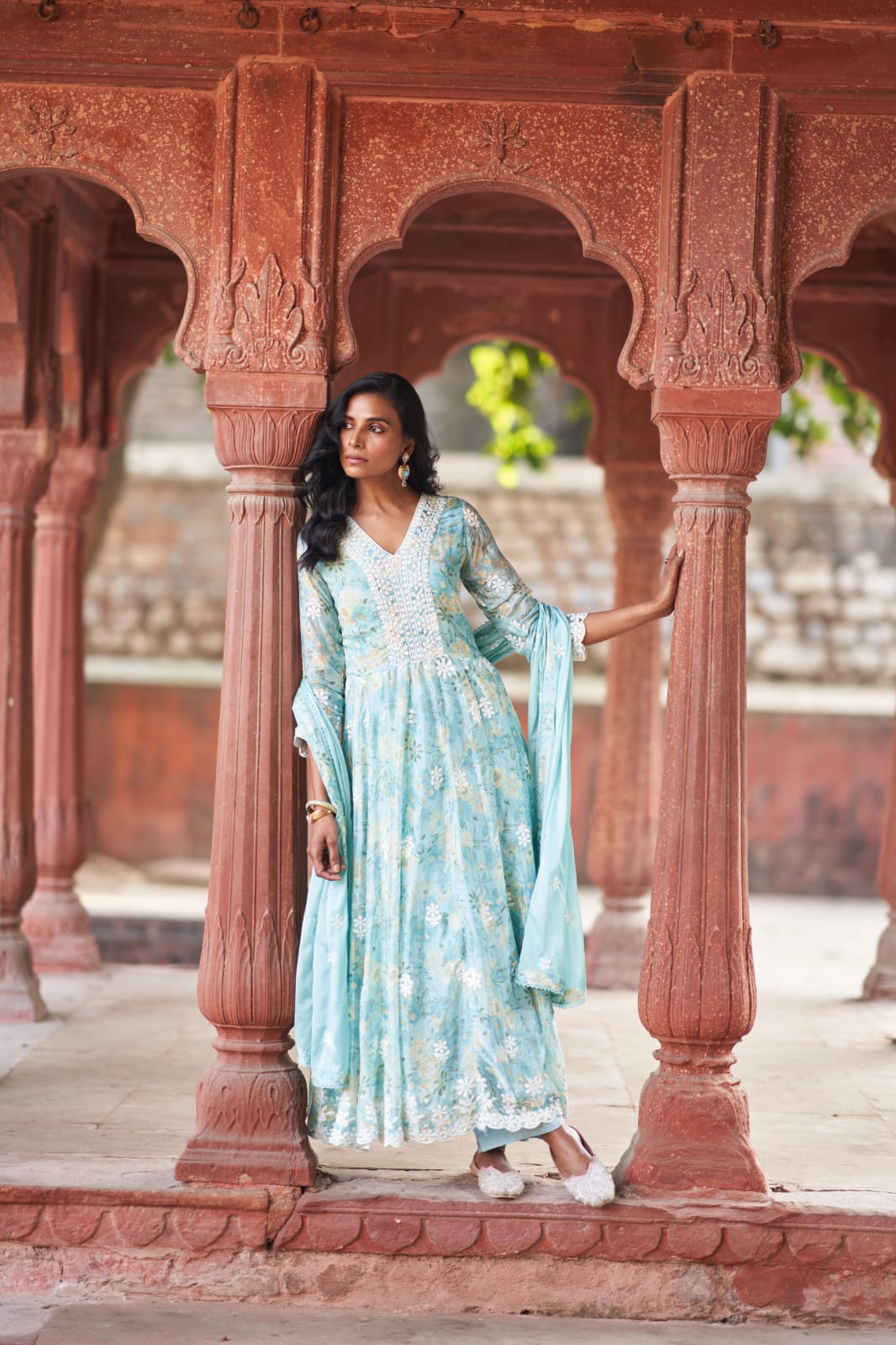 Ruchika Pure Chinon Anarkali