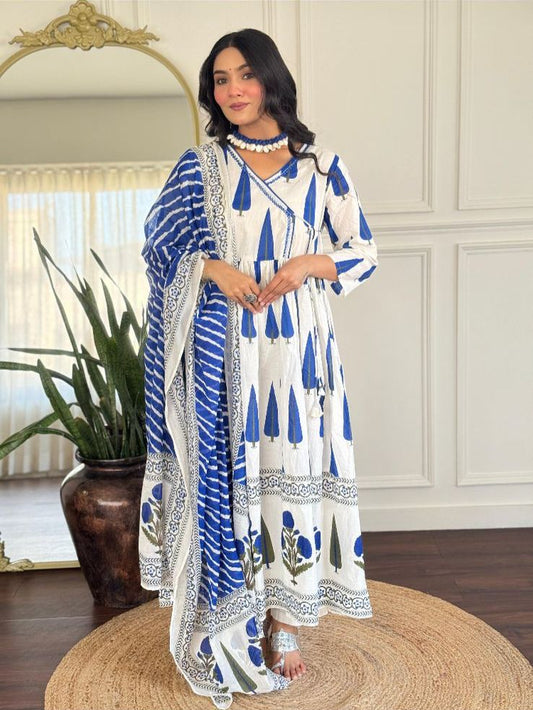 Ruchika Pure Cotton Anarkali